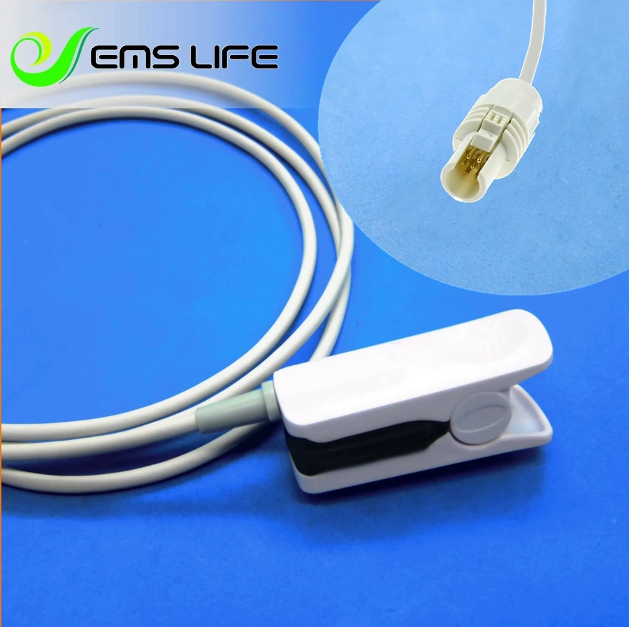 Reusable adult finger soft spo2 sensor for M&B NEW  patient monitor