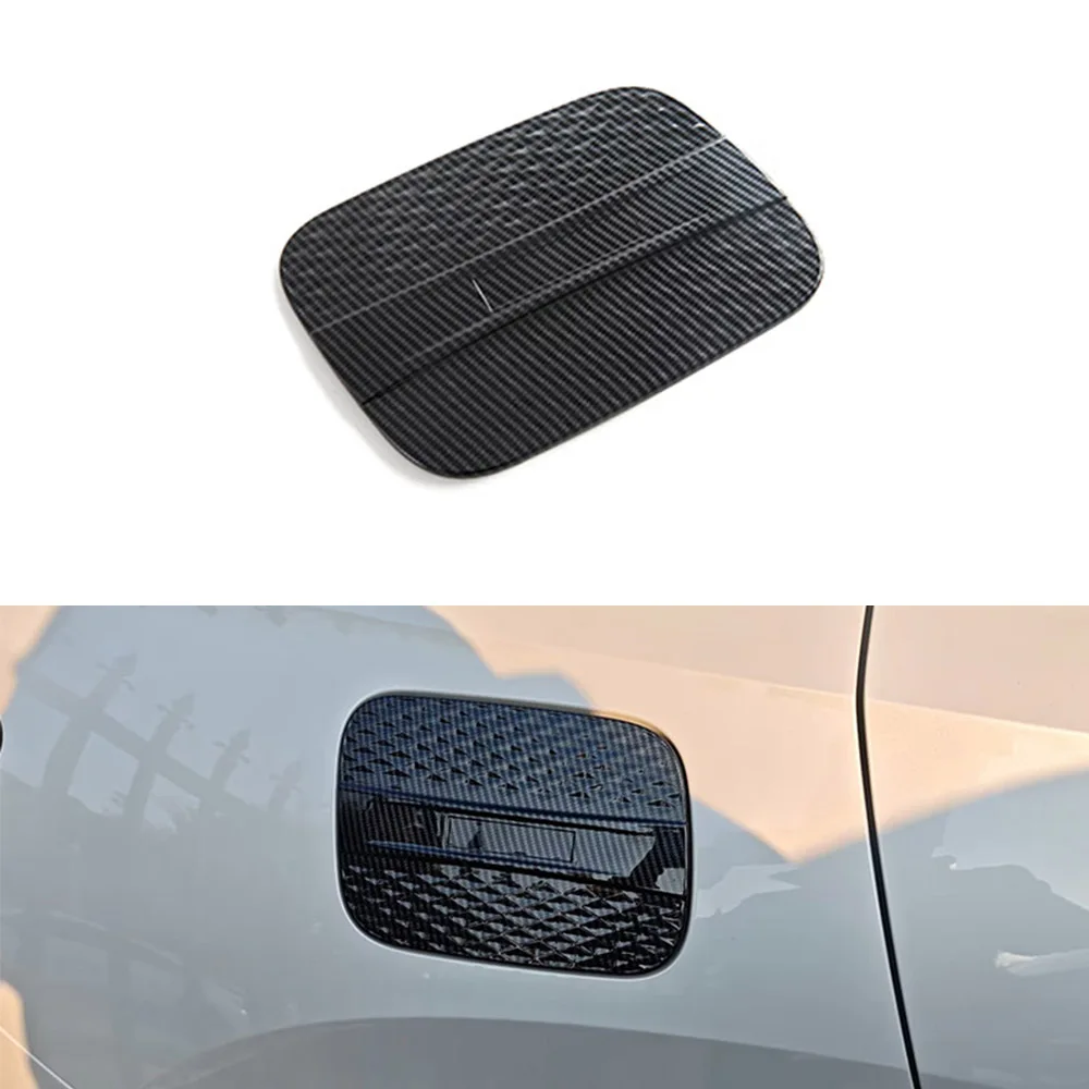 

Automotive Fuel Tank Cap Sticker Compatible with BMW X3 2025,Carbon Fiber Texture Car Fuel Tank Cap Decoration Trim