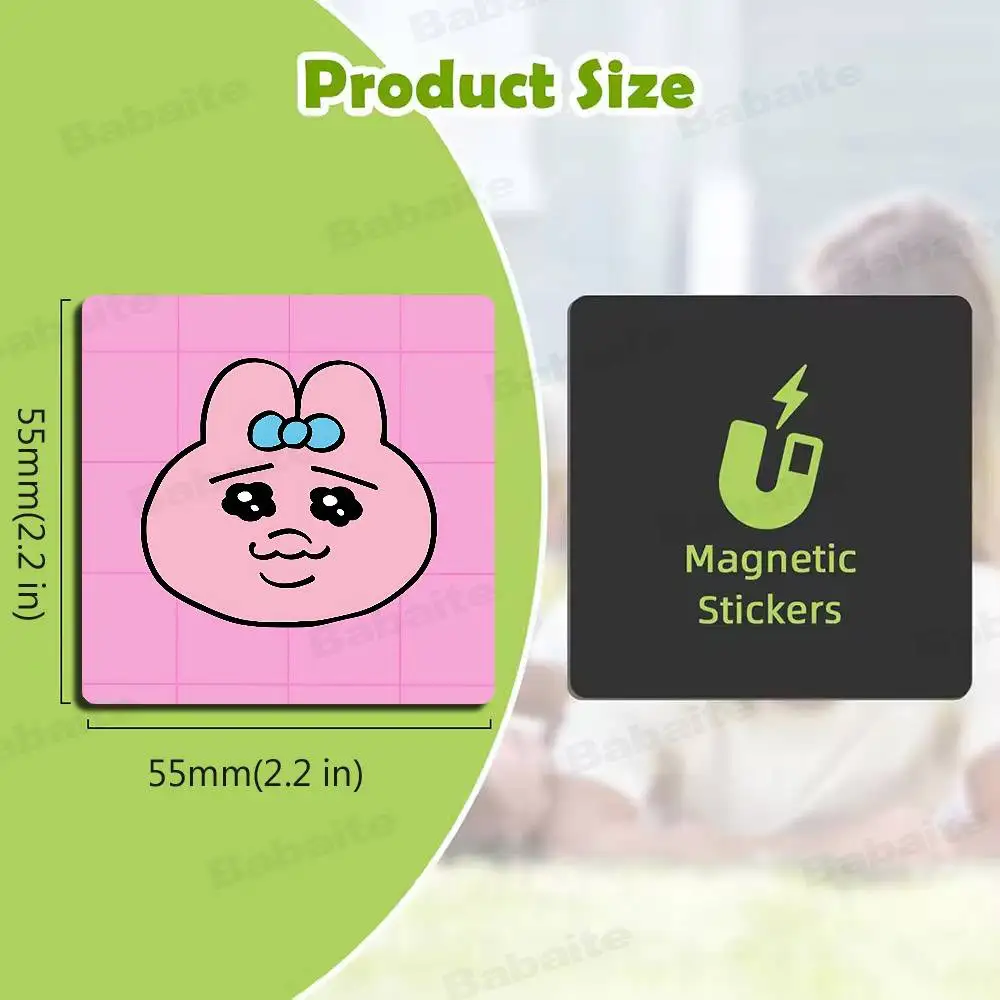 Cartoon O-Opanchu W-Usagi-S Fridge Magnet Photo Personalized For Office Family Kitchen Refrigerator Friends Gift Holiday Decor