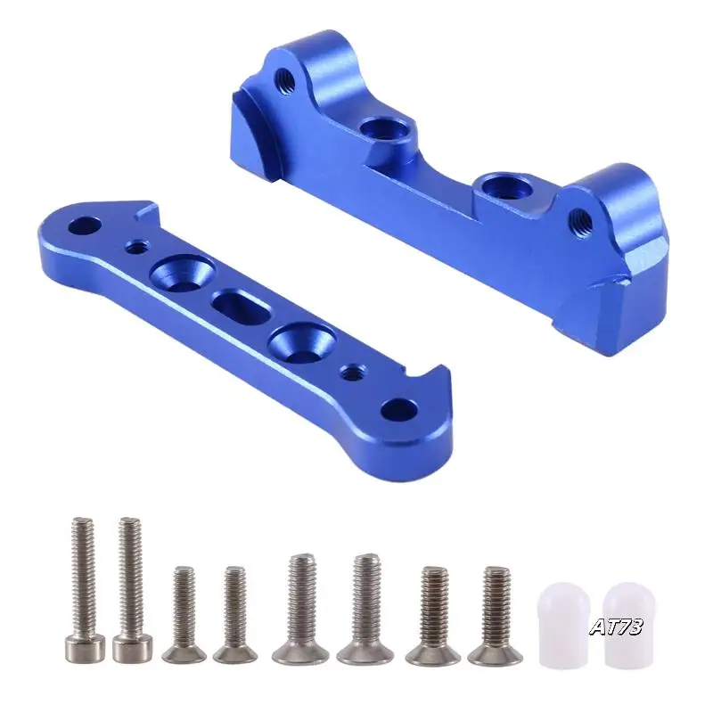 Soporte de suspensión inferior delantera de Metal para Arrma 1/5 KRATON 8S Outcast 8S RC, piezas de mejora de coche, accesorios, 2 uds.