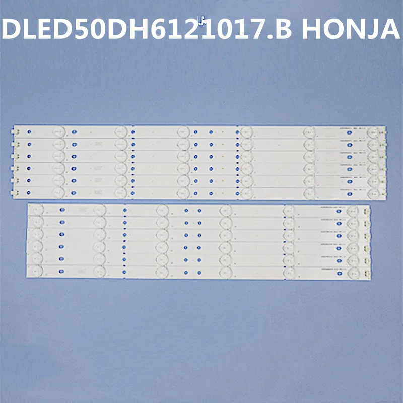 12PCS LED Backlight Strip For DLED50DH6121017.B HONJA DLED50DH6121018.B HONJA