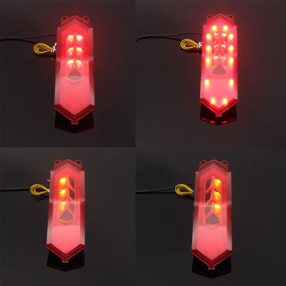 مصباح ليد خلفي بدوره إشارة لياماها YZF-R1 YZF R1 R1M R1S 2015-19 ، YZF R6 17-19 دراجة نارية الملحقات المتكاملة الوامض مصباح