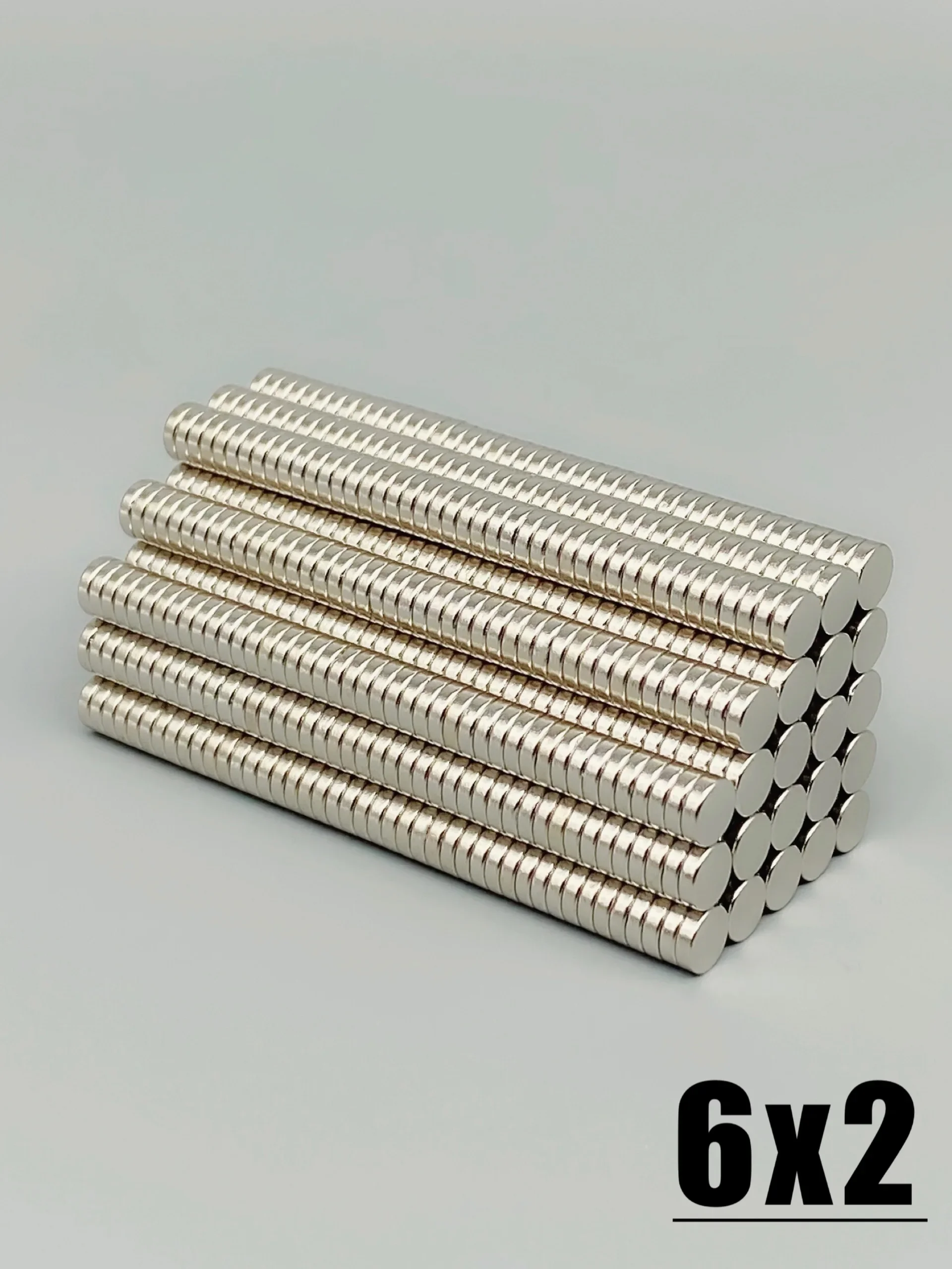 Koelkast Gereedschap Magneet 50/100/200/300/500/1000/2000 stuks 6x2mm Ronde Vorm Imane Voor Thuis Keuken Haak Accessoire Tuin Diy Craft - afbeelding 2