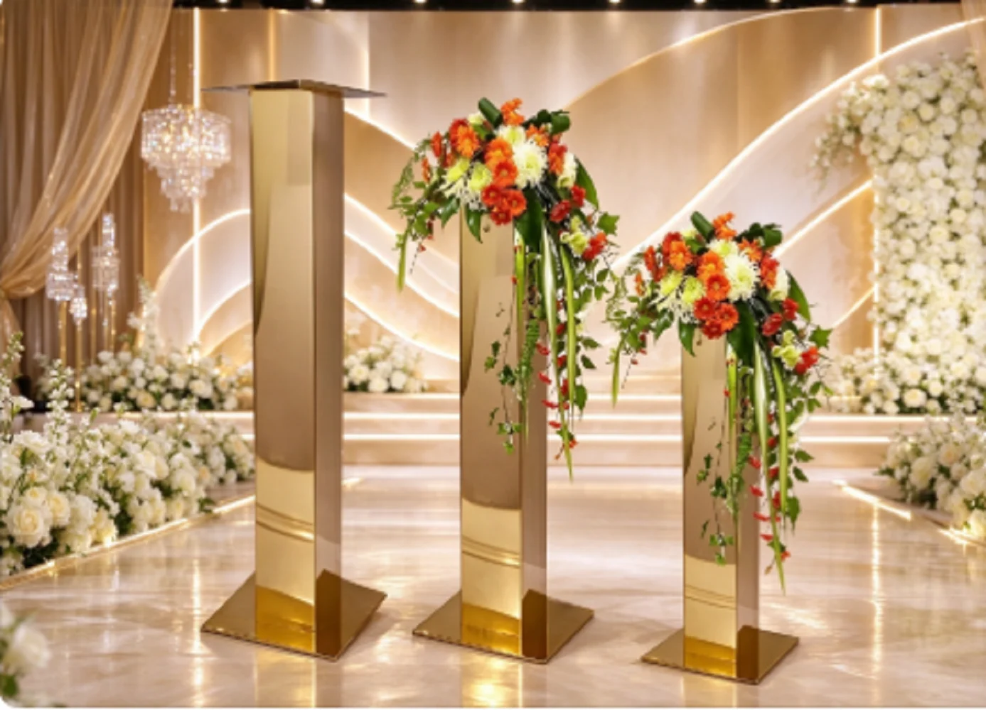 Geometric Metal Wedding Center - Table Runner recension och pris