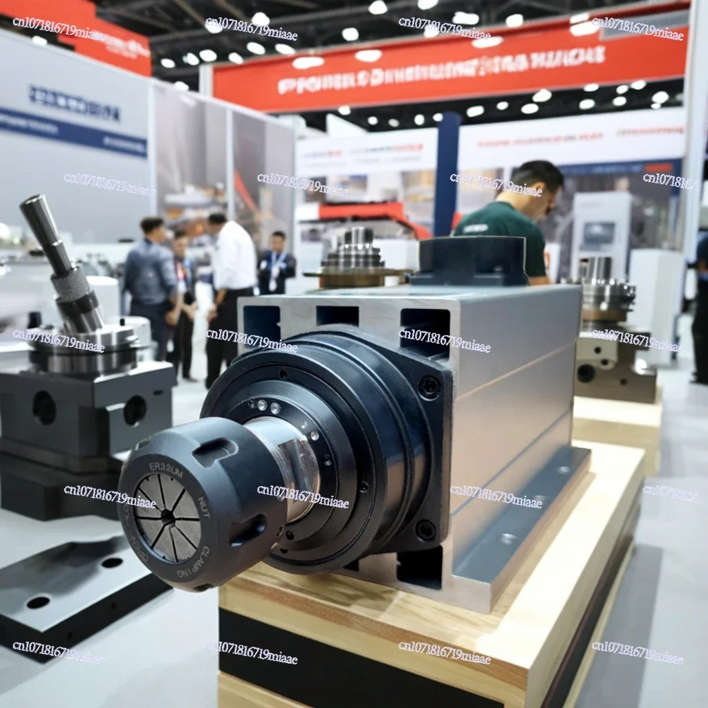 Numerical Control ER11 ER20 ER32 Numerical Control Equipment Spindle Motor Square Air-cooled Spindle Motor Small Size 1.5kw