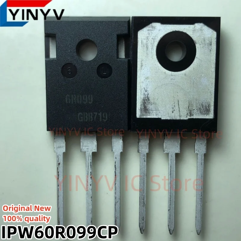 

Бесплатная доставка, 5 шт., IPW60R099CP, 6R099 TO-247, IPW60R099, 650 в/100% А, полевой транзистор, оригинальный новый качество