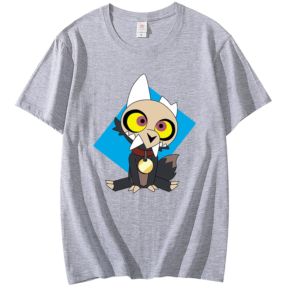 Disney The Owl House print T-shirt Leisure Sports Street Harajuku Couple Student T-shirt