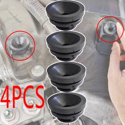4 Stuks Motor Decoratieve Cover Rubber Mouw Cover Rubber Pad Oe # P30110238 Voor Mazda CX-30 2020 2021
