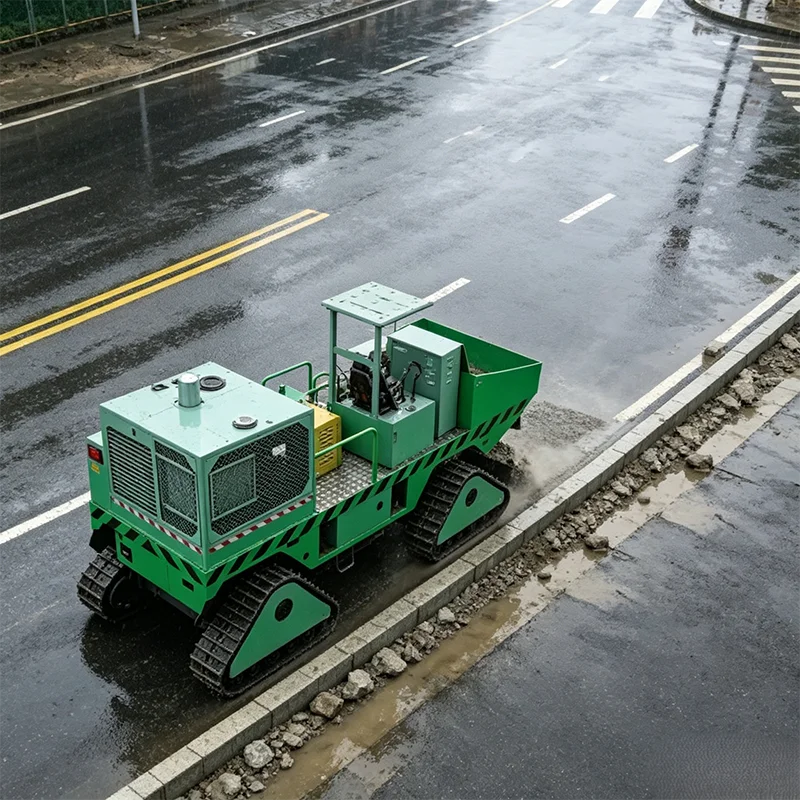 Factory Price Small Electric Hydraulic Concrete Curb Slipform Machine for Sidewalk and Parking Lot Curbing