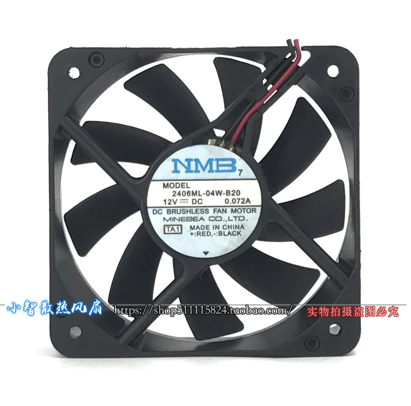 ORIGINAL 2406ML-04W-B20 12V 0.072A 6015 60*60*15mm KIPAS PENDINGIN BARU RADIATOR