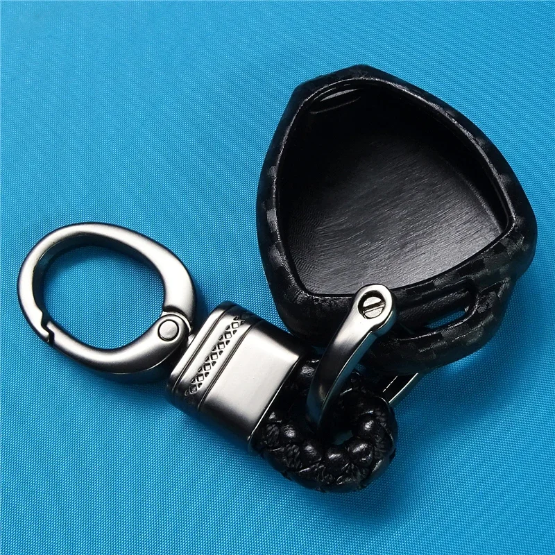Carbon Fiber Silicone Car Key Case Cover For Toyota Auris HiLux Corolla Fortuner Prado Verso Camry Yaris Vitz Vios Ractis