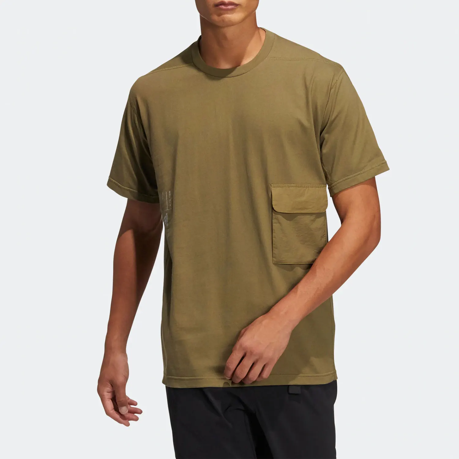 

Adidas genuine summer new men's sports casual short sleeved T-shirt HE9947