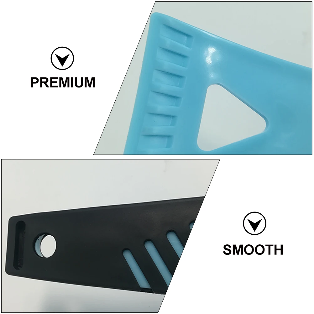 

2pcs Premium Ice Scraper For Snow Removal Tool Frost Resistant Resistant Car Glass Safe Smooth Surface Snow Shovel Car