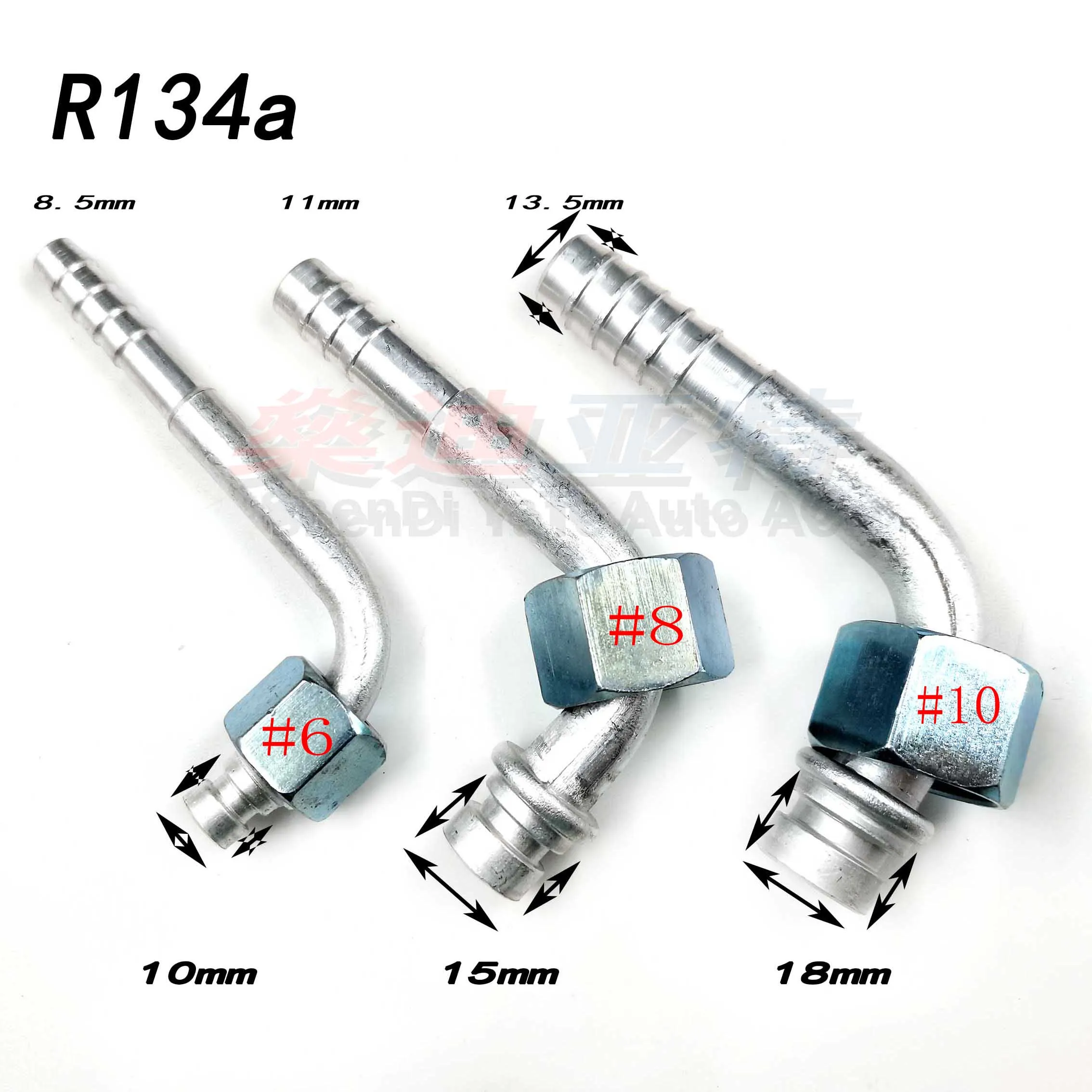 

Хомут для автомобильного кондиционера, № 6, № 8, № 10, R134a, алюминиевое соединение