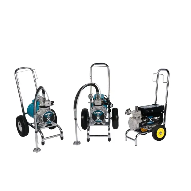X980IB Airless Paint Sprayer Electric Airless Diaphragm Pump With PLC Control Board