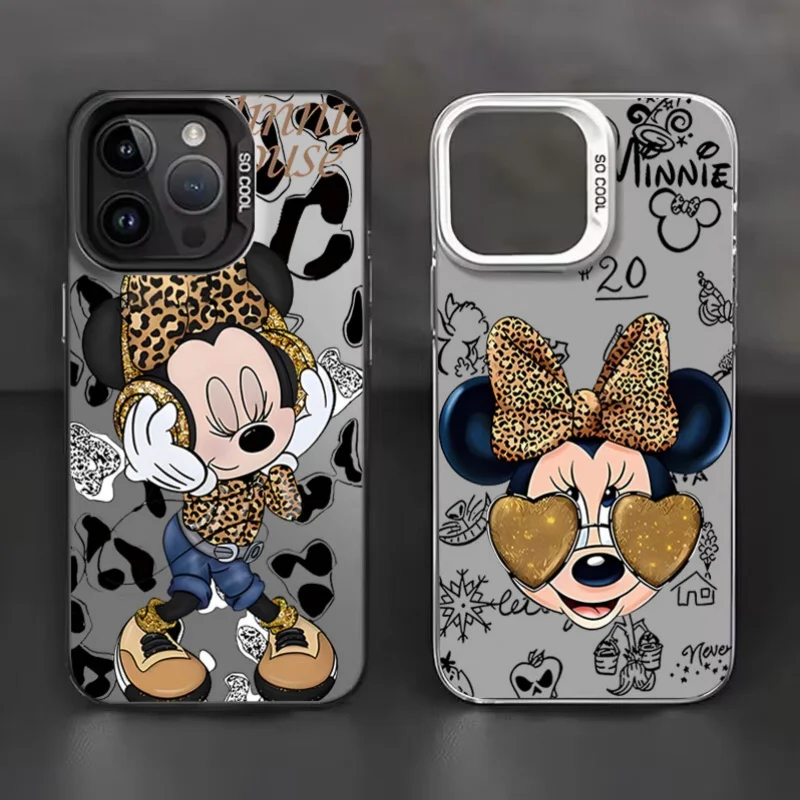 Casing Ponsel Kartun Minnie Mouse Untuk Huawei Honor X6B X7B X8A X9C Smart 90 50 70 200 400 Pro Lite P30 P40 Pro Hard IMD Cover