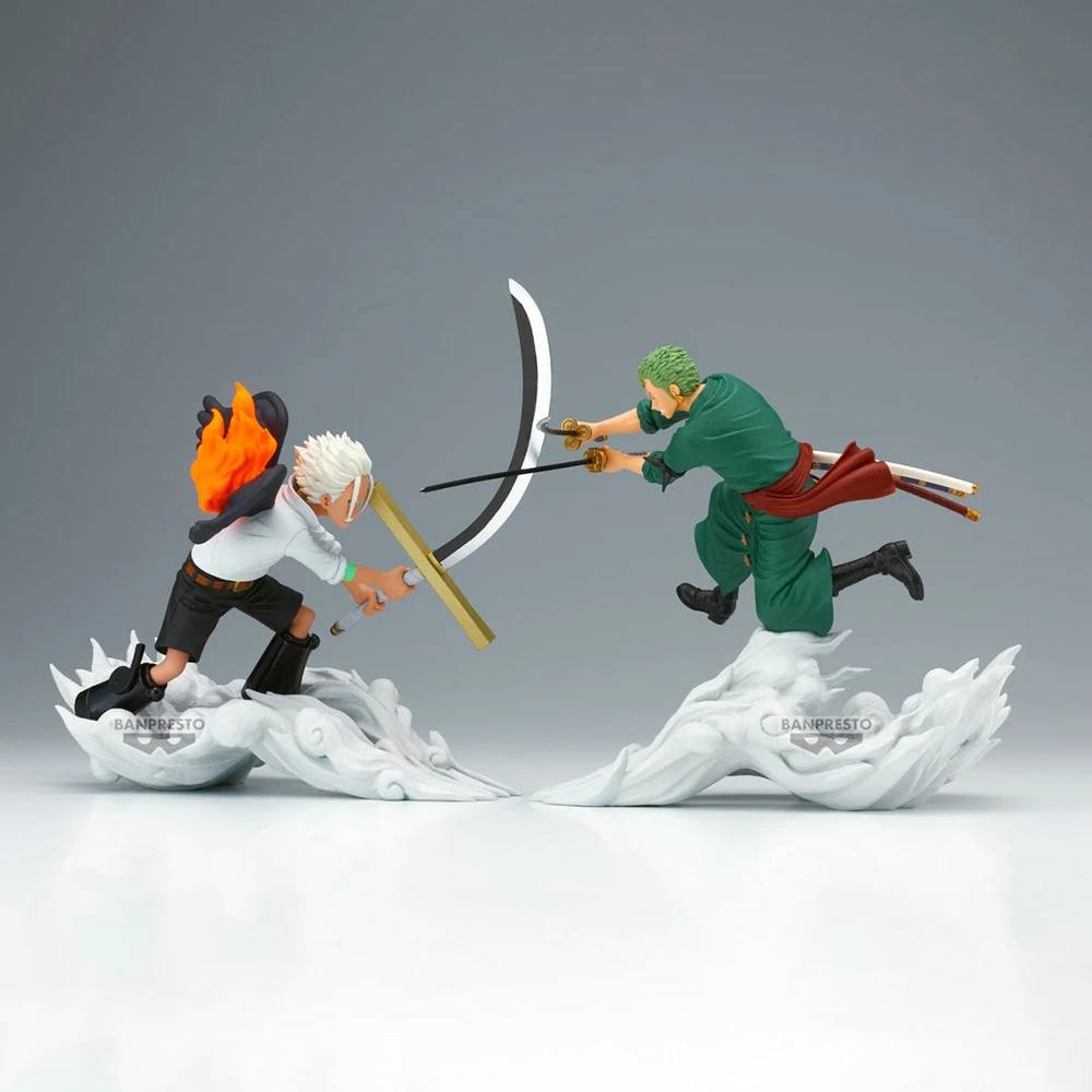 In Stock Original Bandai Spirits Banpresto One Piece S-Hawk Roronoa Zoro Senkou Zekkei Anime Figure Action Figure Garage Kit