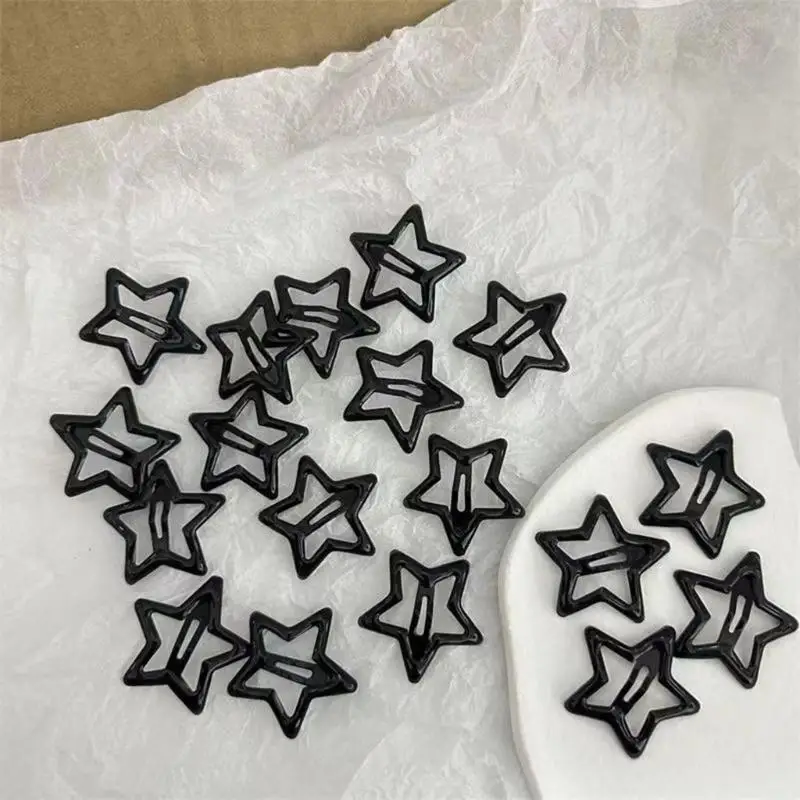 652F مشبك شعر بناتي ساخن على شكل نجمة معدنية، مشابك شعر، زينة شعر للمراهقين #5