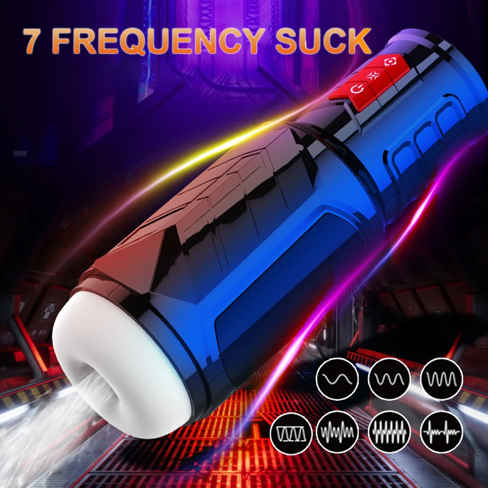 

2022 Sexy Toys for Men Masturbators Sucking Vibration Pronunciation Vagina Fully Automatic Aircraft Cup Glan Stimulator Sex Shop