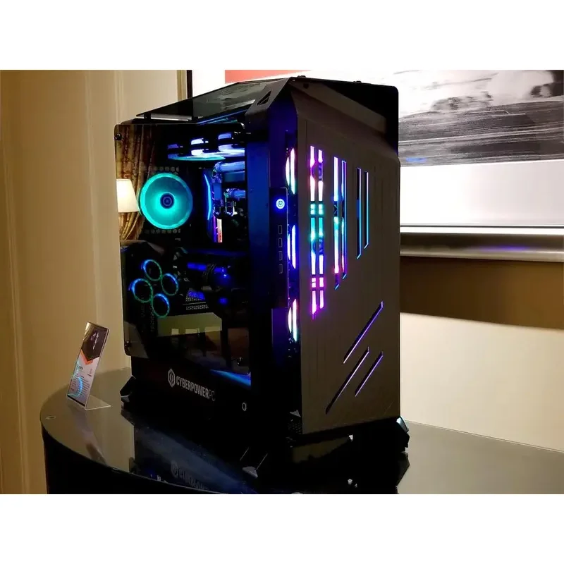 Los PC para juegos con alimentación CyberPowerPC Burly Core i9 y Ge-Force RTX se sobresen en CES 2019