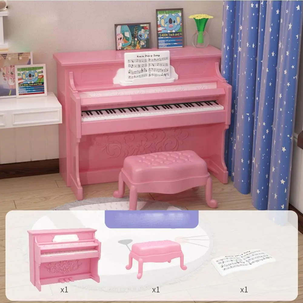 Pool Set Stadium Set Piano Kids Gift Miniature Furniture Toy Dollhouse Furniture Toy Simulation Furniture DIY Furniture Set