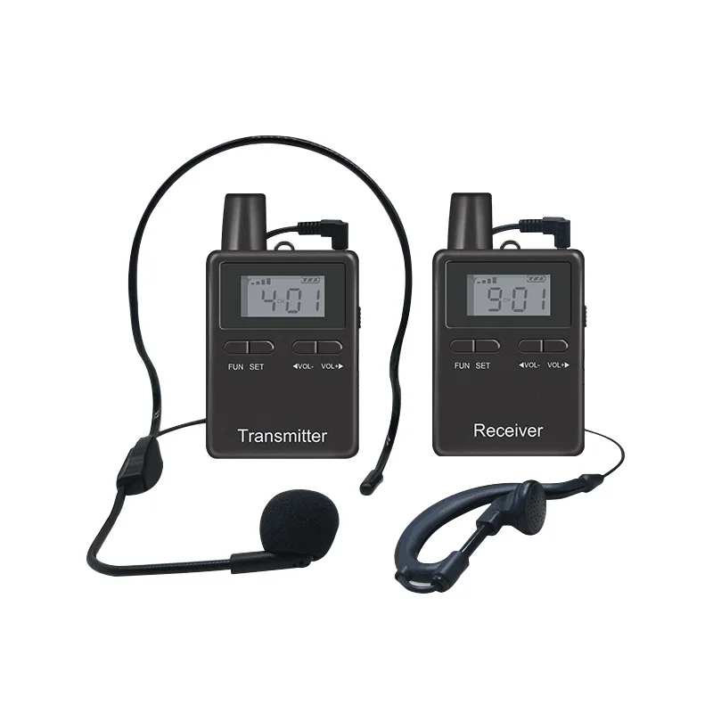 

2025 hot sale Wireless Set Walki Talki Wholesale 2.4g Audio Wireless Tour Guide System