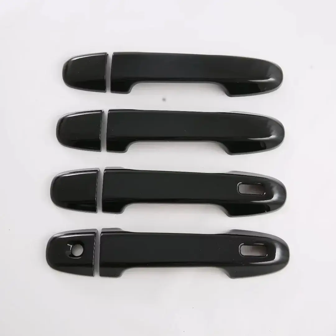 Auto Door Handle Cover Trim Abs Chrome Carbon Fiber Sticker For Subaru Forester Sk 2019 2020 2021 2022 Car Styling Attachments