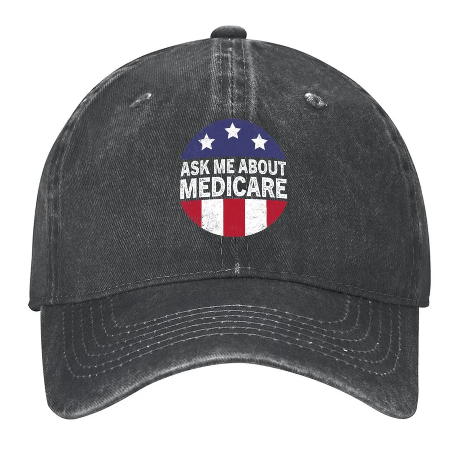 

ask me about medicare Baseball Cap Hat Baseball Cap hats for men Hat Luxury Brand beach hat Girl'S Hats Men's