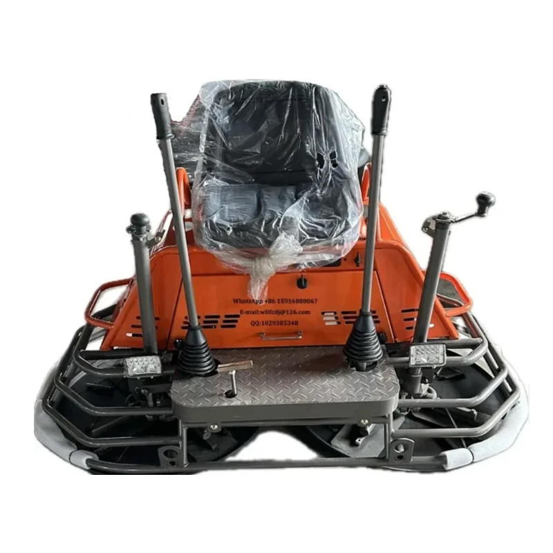 80-Type Driving Trowel Concrete Finishing Double Disc Gear Reducer Polished Pavement Double Speed Troweling Machine