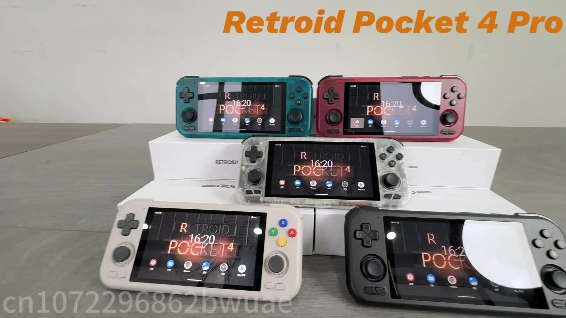 Retroid Pocket 4 Pro 512GB Retro Handheld Game Console