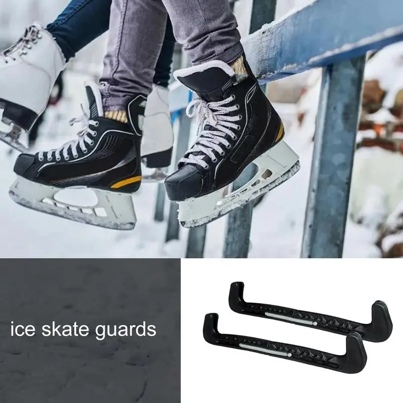 Ice Skate Guards Hard Guards For Figure Skates High Strength Ice Skating Guards Figure Skate Covers Sturdy Ice Skate Protector