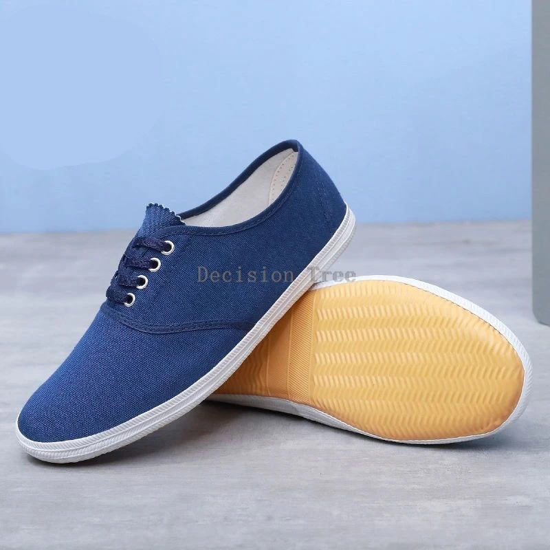 2026 new chinese blue mesh wushu shoes men's/women's canvas martial arts shoes creative school performance shoes dance shoes
