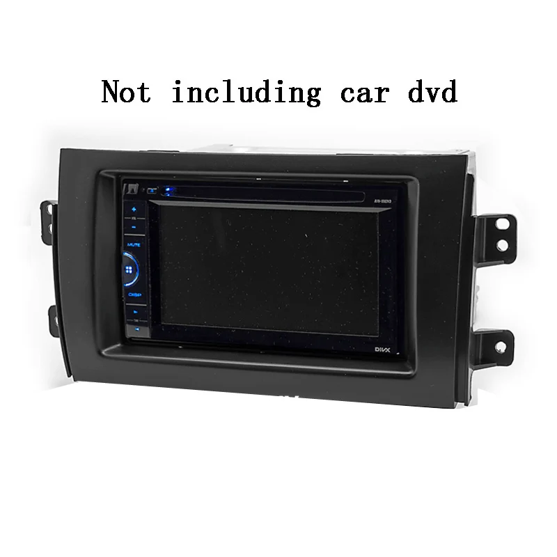 2Din Car multimedia player Frame For SUZUKI SX4 s cross 2006-2013  Auto Stereo Panel Mount Bezel Faceplate Frame Kit