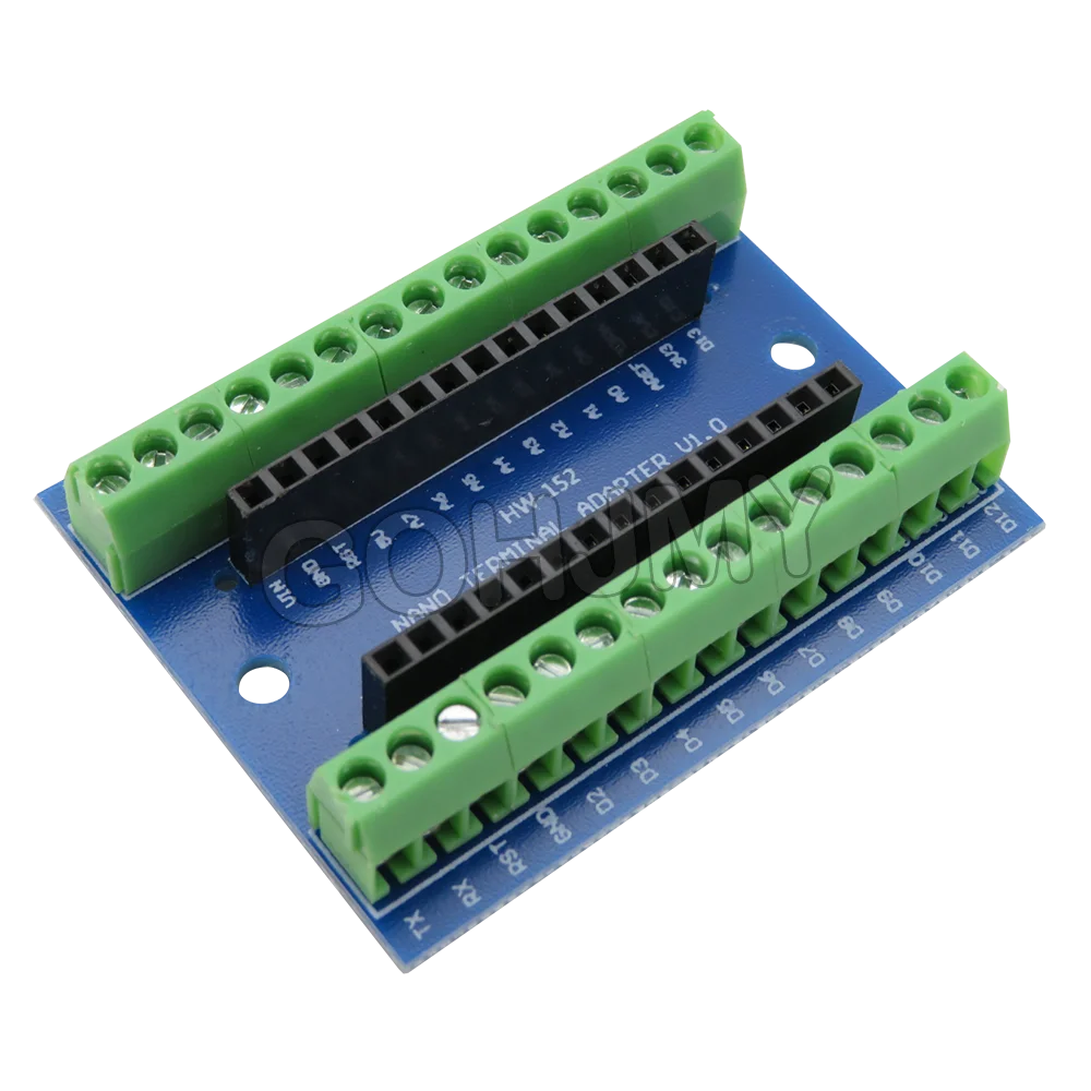 NANO V3.0 3.0 Controller Terminal Adapter Expansion Board NANO IO Shield Simple Extension Plate For Arduino AVR ATMEGA328P