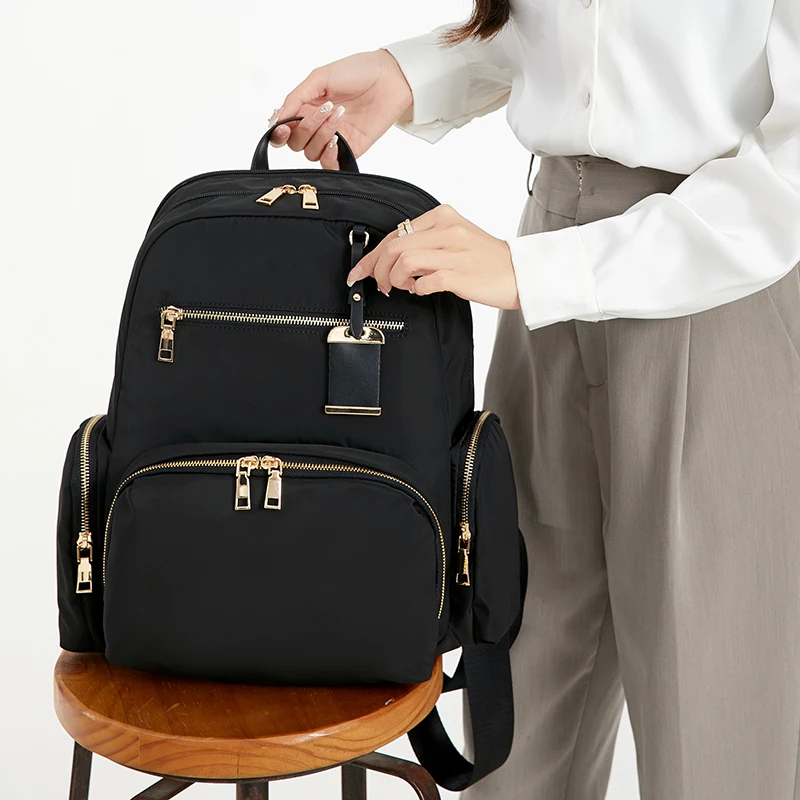 

Большая повседневная дорожная сумка из ткани Capaci Ox, женская сумка 2025 года, новая корейская многофункциональная сумка для книг Sle