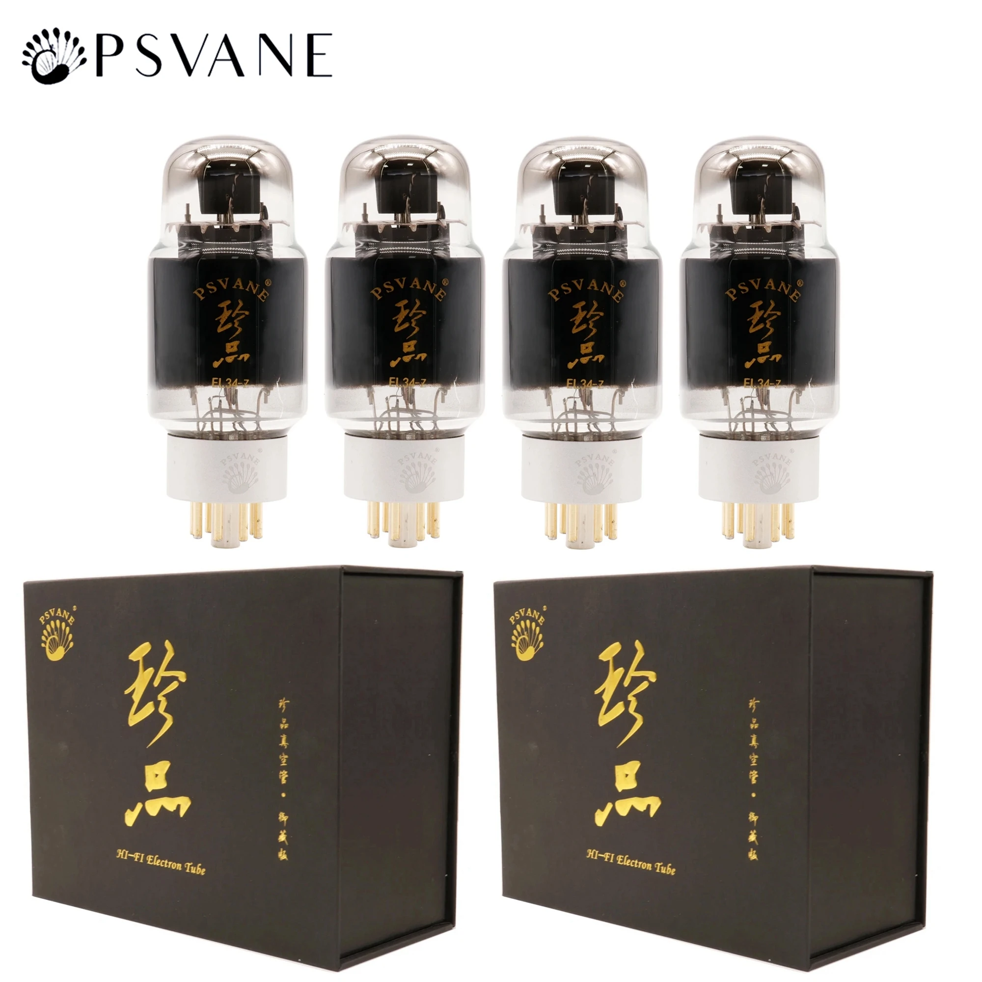 

PSVANE EL34-Z EL34Z Vacuum Tube Upgrade EL34C 6CA7 6P3P 6L6 EL34 HIFI Audio Valve Electronic Tube Amp Kit DIY Collection