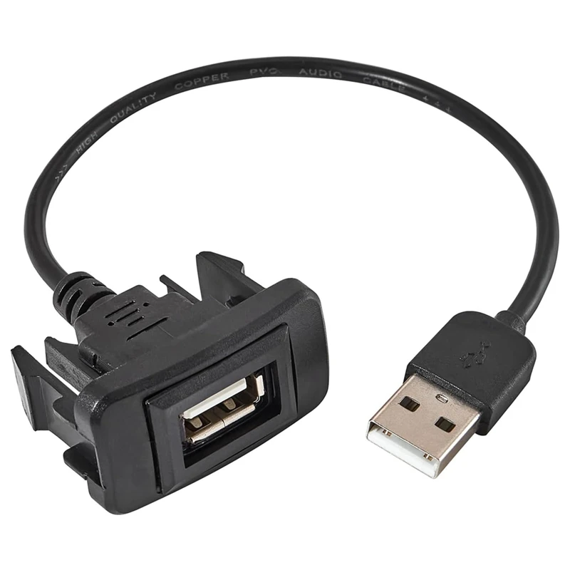 

USB Conversion Cable Power Port Adapter Applicable Models: For Toyota Weichi, Leiling, Camry RAV4, Highlander, Corolla Durable