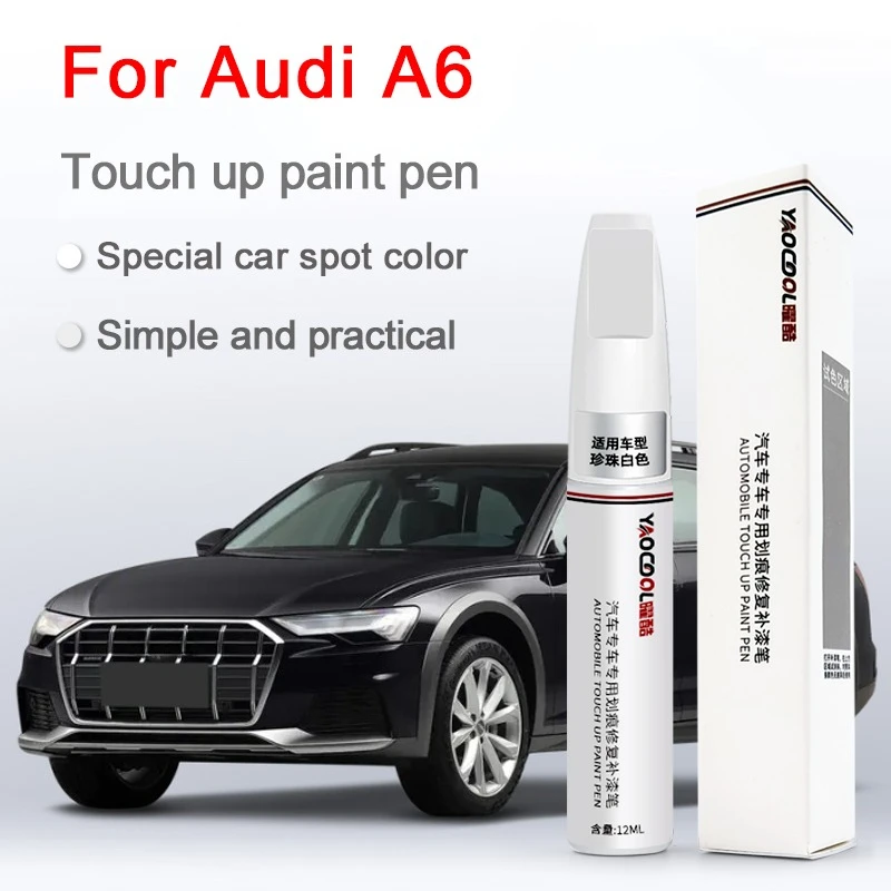 

Для Audi A6 Touch Up краска для удаления царапин, ремонтная краска, защита автомобильной краски, прозрачное покрытие, ручка