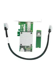 M.2 Key M  to 10G SFP+ network Card  intel 82599 chipset with SFF-8087 cable