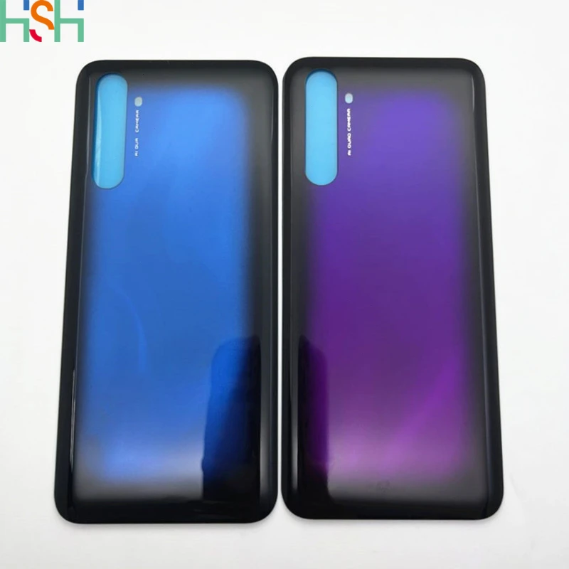 

Новинка, Крышка батарейного отсека для OPPO Realme 6 Pro, Задняя стеклянная панель, задняя крышка корпуса для Realme 6 Pro, Крышка батарейного отсека