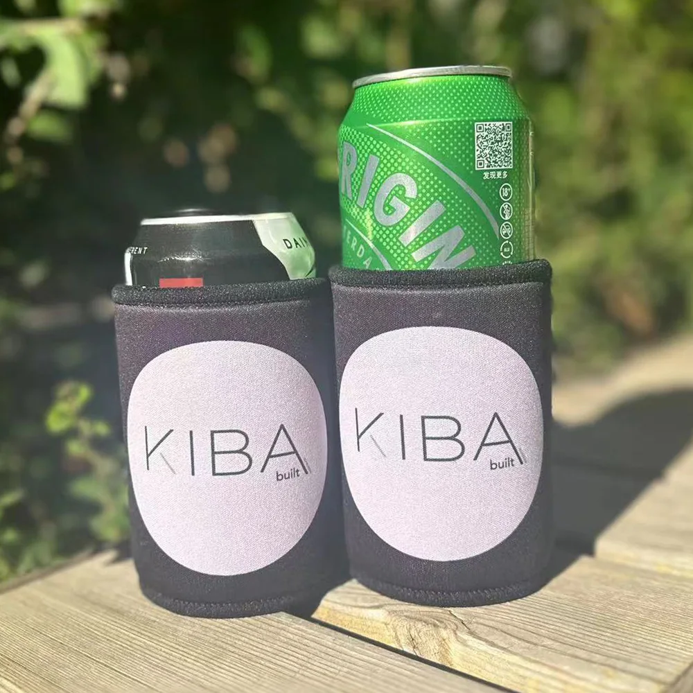 100 Uds. Personalizado con su logotipo enfriador de latas de cerveza soporte rechoncho de Australia regalos de boda DIY para Australia