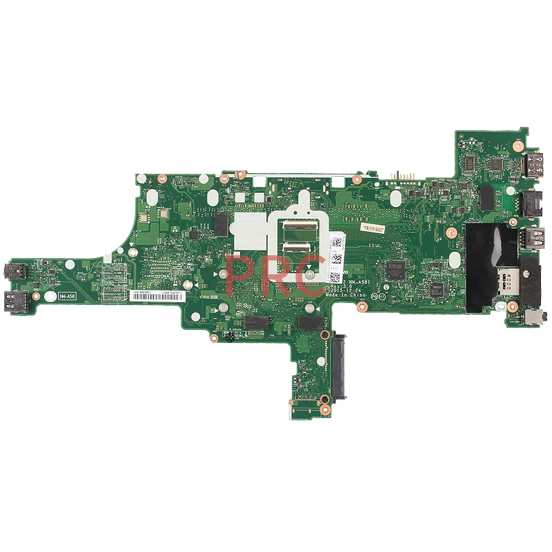 Imagem -06 - Placa-mãe para Lenovo Thinkpad T460 Notebook Mainboard Nm-a581 i3 i5 i7 6ª Geração 01aw320 01aw336 01aw344