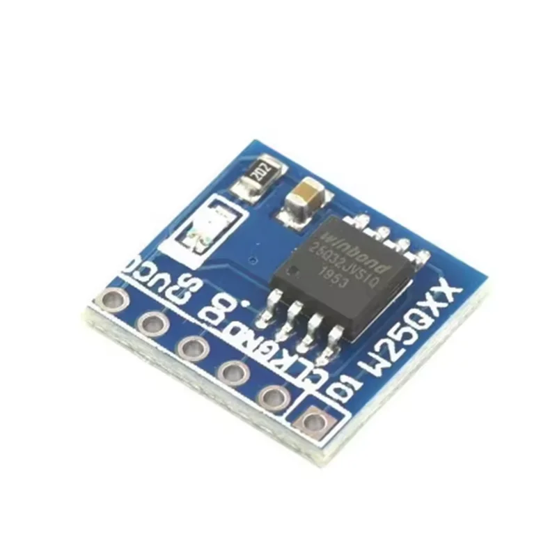 W25Q32 W25Q64 W25Q128 Módulo de almacenamiento FLASH de gran capacidad Interfaz SPI Código BV FV STM32