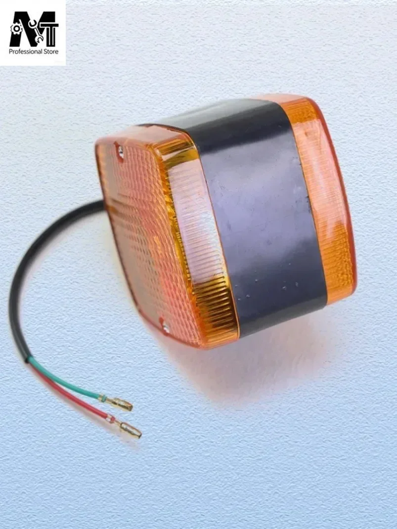 Suitable for Forklift LED Front Turn Signal Double-sided Small Light Three-wire 12V 24V 48V