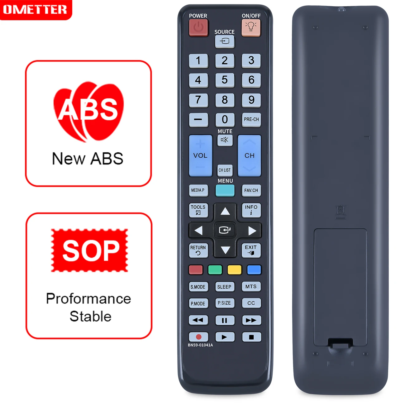 Generic Remote Control for Samsung TV LN55C630K1F / LN60C630K1F - BN59-01041A