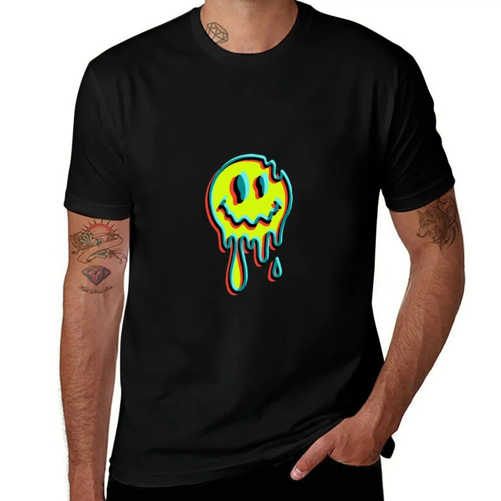 

Acid House Smiley Face T-Shirt plain tees hippie clothes sweat mens graphic t-shirts