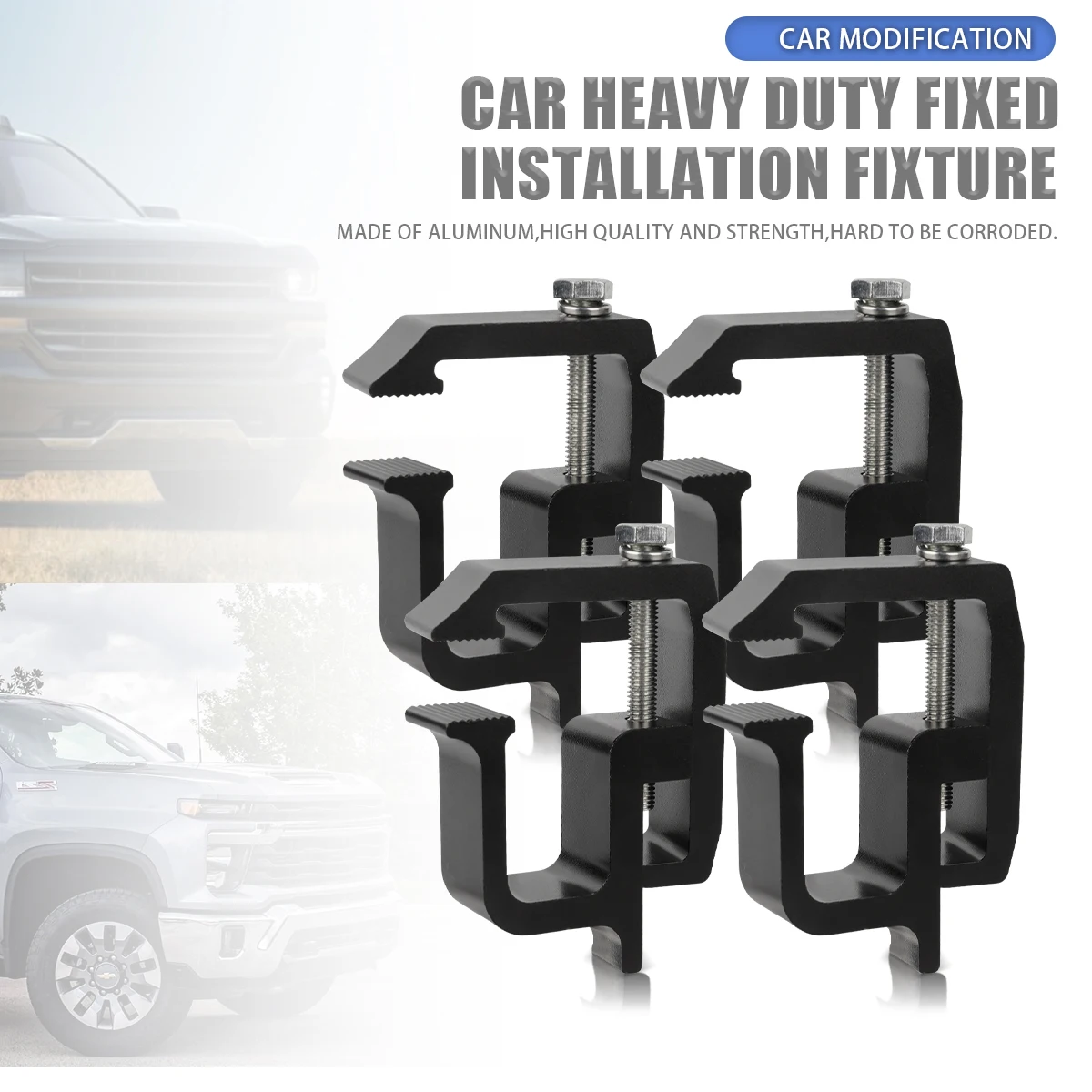 General purpose For truck top cover pickup truck Camper shell mounting clamp fixed mounting bracket 1/2//4/6pcs