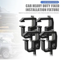 Uso General para cubierta superior de camión camioneta Camper abrazadera de montaje de carcasa soporte de montaje fijo 1/2/4/6 Uds