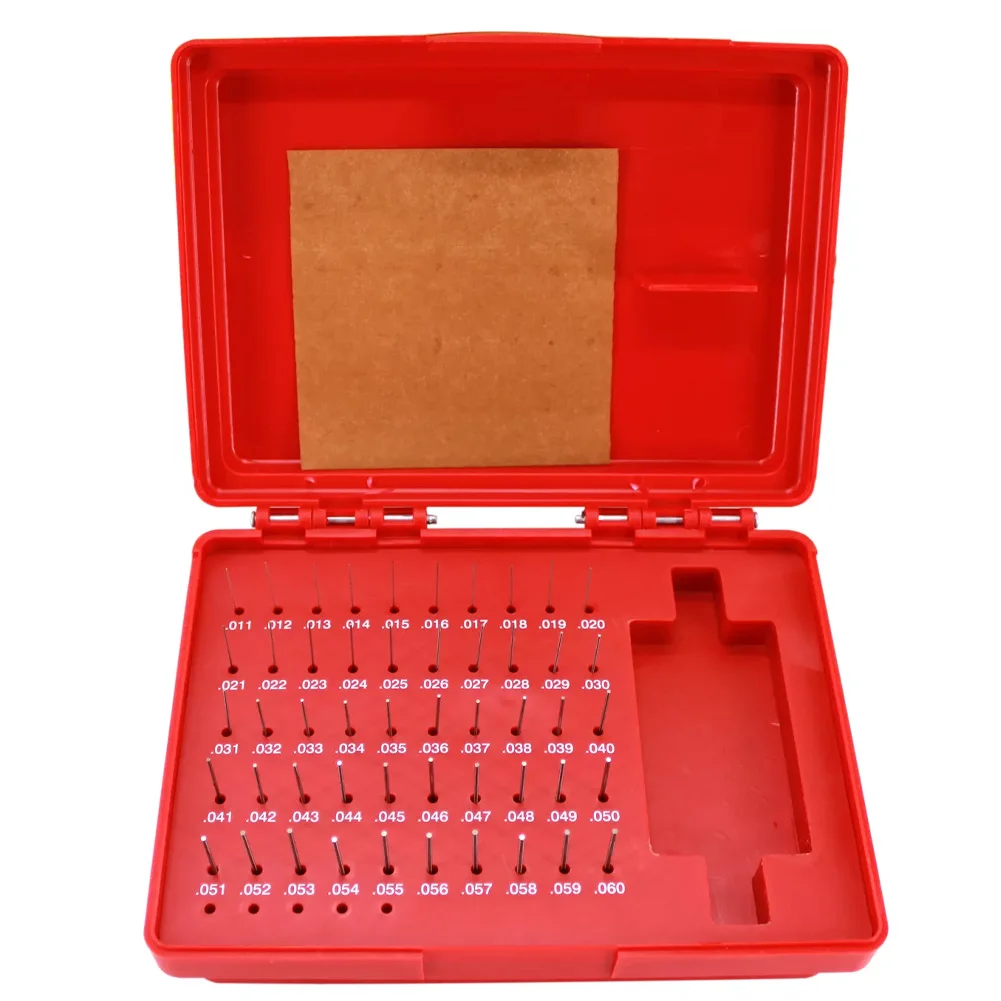 Industrial Applications Pin Gauge Set Dimensional Markings For Machine Shops Go No-Go Gauge Heat Treated Steel