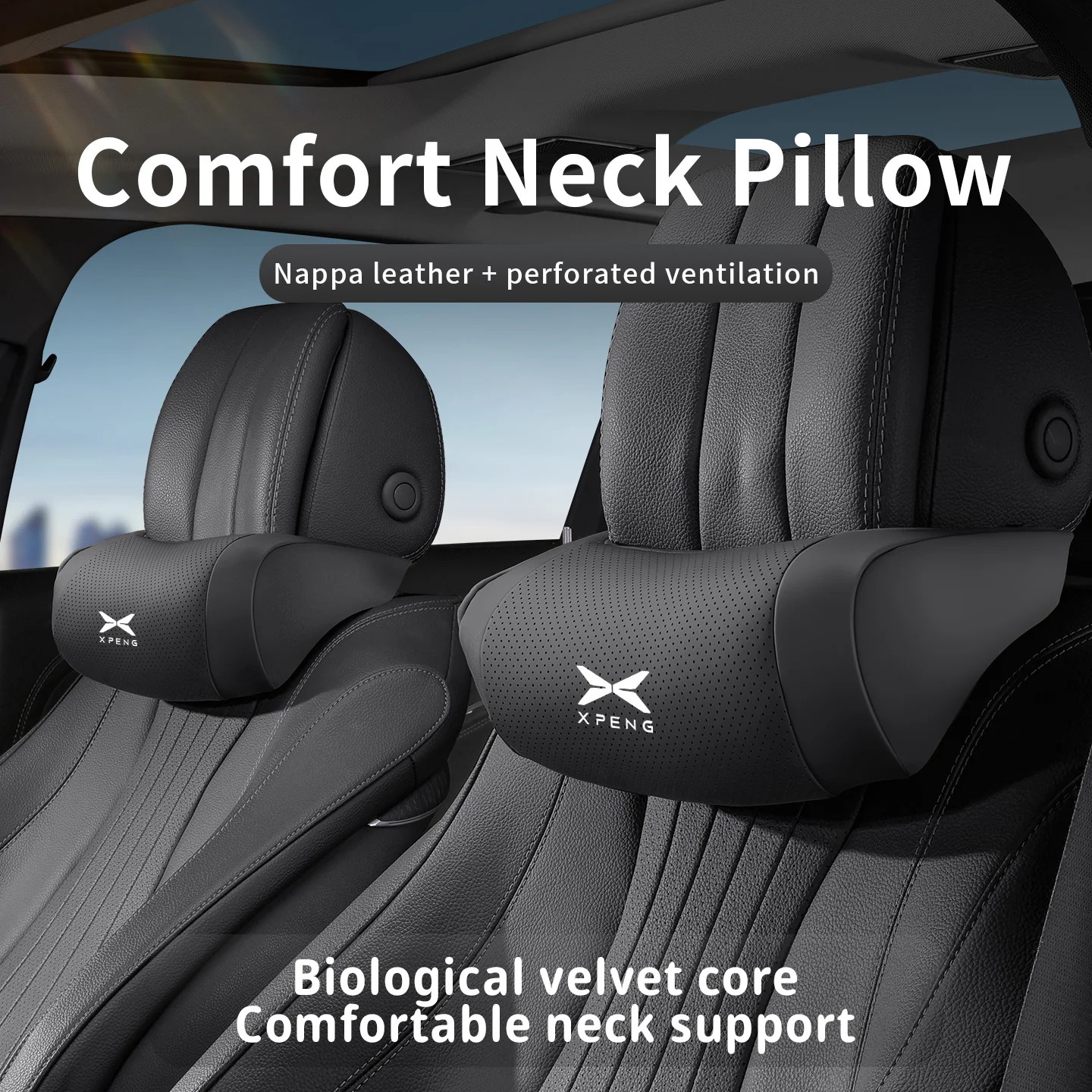 Car Accessories Nearby - Car Headrest Neck Support Seat Breathable